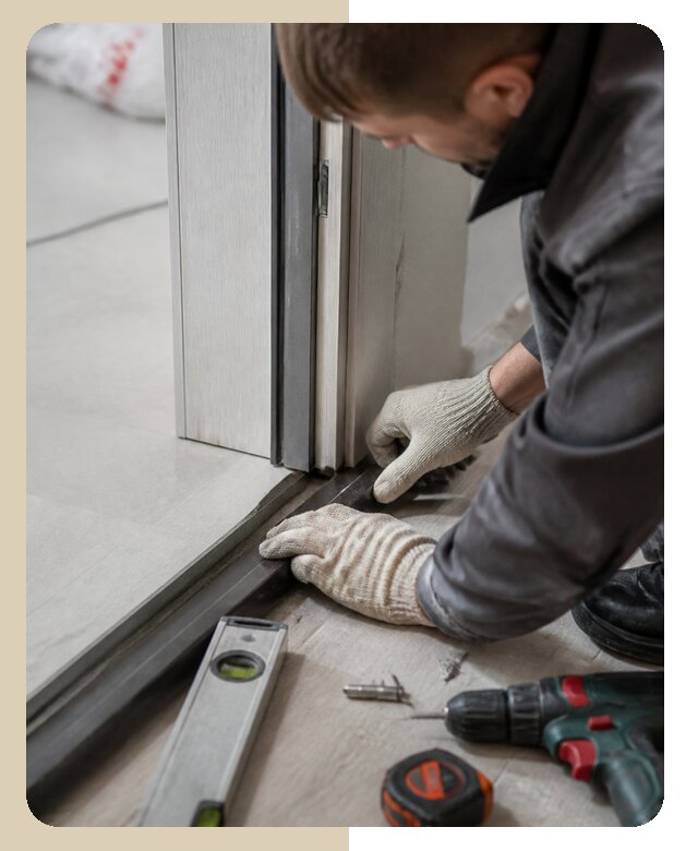 Установка порога межкомнатной двери в Мончегорске с гарантией